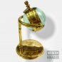 Nautical Marine Shinny Brass Dome Lens Desk Clock/Table Clock/Office Clock