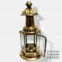 11" Antique Oil Ship Lantern Nautical Brass Persian Port Lantern Arabic Maritime