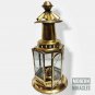 11" Antique Oil Ship Lantern Nautical Brass Persian Port Lantern Arabic Maritime