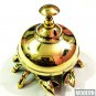 Brass Polished Crab Style Ornate Hotel Desk Bell Sale Service Counter Bell Decor
