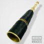 Antique Maritime Leather Telescope 32" Victorian Handheld Spyglass in Wooden Box