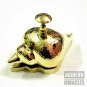 Nautical Brass Sea Shell Service Bell Ornate Hotel Front Desk Calling Bell Decor