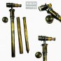 Antique Nautical Full Brass Hidden Telescope Walking Stick Vintage Canes Gift