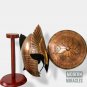Medieval Hussars Armour Combat Knight Helmet with Shield Viking Armour Helmet