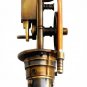 Brass Working Steam Engine Handle Full Brass Walking Stick Vintage Antique Canes