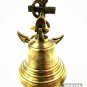 Nautical Maritime Anchor Ship Bell with Rope Lanyard ~ Antique Finish Wall Decor