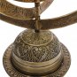 16" Armillary Vintage Brass Maritime Nautical Globe Sphere Heavy Engraved Decor