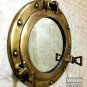 Mirror Porthole Window Aluminium Porthole 15" Wall Hanging Nautical Home Decor