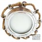 Nautical Porthole Aluminium Chrome Silver Finish Port Glass Wall Hanging Decor