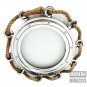 Nautical Porthole Aluminium Chrome Silver Finish Port Glass Wall Hanging Decor