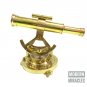 Shinny Brass Nautical Telescope Alidade Compass Transit Surveying Theodolite
