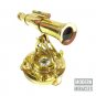 Shinny Brass Nautical Telescope Alidade Compass Transit Surveying Theodolite