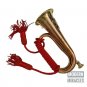 12' Copper & Brass Bugle with Silk Rope Tassel Australian Military Forces Batch