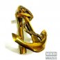 Solid Brass Nautical Ship Anchor Rope Design Door Knocker Vintage Home Decor