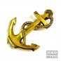Solid Brass Nautical Ship Anchor Rope Design Door Knocker Vintage Home Decor