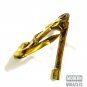 Solid Brass Nautical Ship Anchor Rope Design Door Knocker Vintage Home Decor