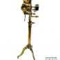 Brass Ship Sextant Compass with Tripod Vintage Solid Antique Nautical Sailing