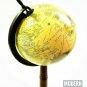 Nautical Antique World Map Globe Ornament with Wooden Stand Home & Office Decor