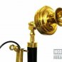 Gold Brass American Landline Telephone Vintage Rotary Dial Candlestick Phone