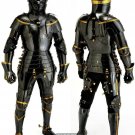 Medieval Knight Black Suit Full Body armor GOT Cosplay Wearable Costume Combat