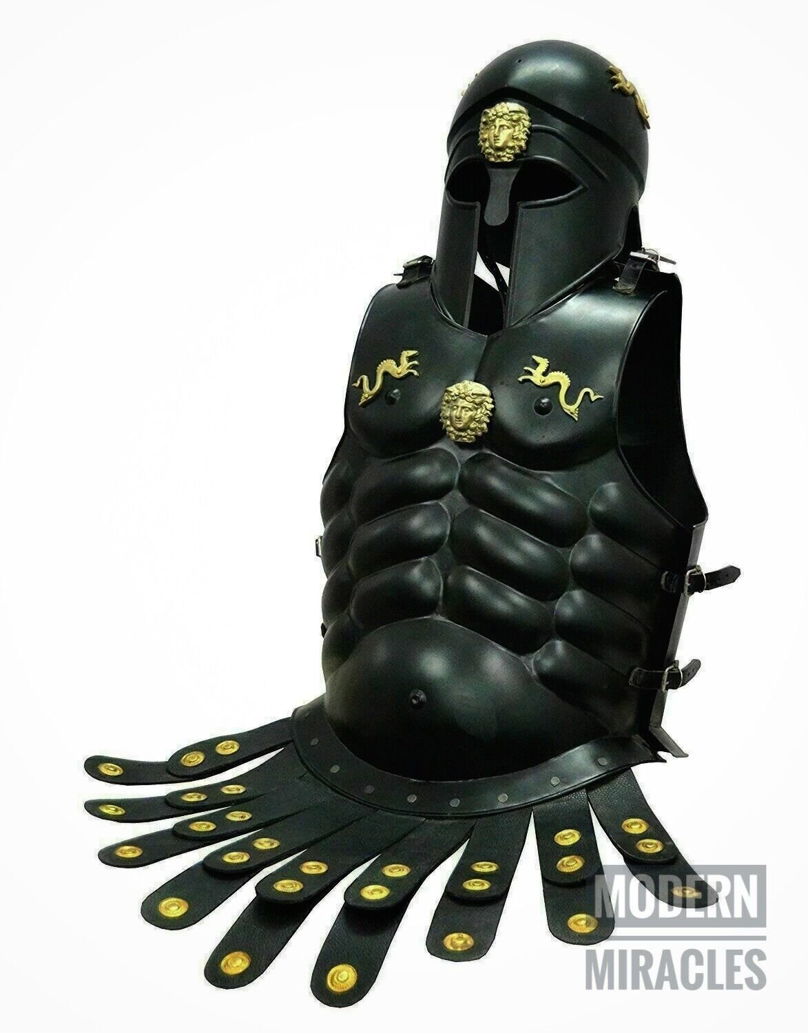 Halloween 300 Warrior Corinthian Cuirass Medieval Armor Jacket knight Spartan