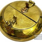 Vintage Brass Ashtray Cigar Cigarette Tobacco Marine Handmade Art Anchor