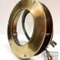 15" Inches Canal Boat Porthole Window Golden Finish Door Window Glass Porthole H