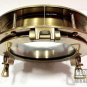 15" Inches Canal Boat Porthole Window Golden Finish Door Window Glass Porthole H