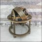Antique Brass Armillary Sphere Astrolabe Maritime Nautical Collectible Globe