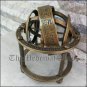 Antique Brass Armillary Sphere Astrolabe Maritime Nautical Collectible Globe