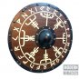 Wooden Ragnar Medieval Viking Shield For Wall ArtViking Shield Battle Halloween