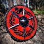 Medieval Viking Shield Battle Worn Viking Wooden Shield Viking Cosplay Halloween