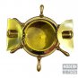 Shinny Brass Nautical Ship Wheel Astray/Copper Anchor Cigar Cigarette Tobacco