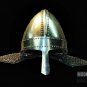 Medieval Norman helmet with riveted av entail Sca Larp Hex Gada Helmet Halloween