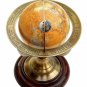 Vintage Brass Antique Armillary Tabletop Marine Sphere Globe Nautical Halloween