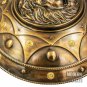 Medieval Knight Lion Iron Shield 22'' Diameter Warrior Halloween Costume gift