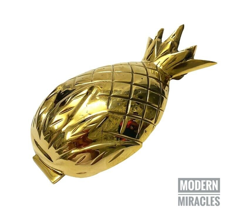 Shinny Brass Pineapple Shape Door Knocker/Nautical Decorative Door Knocker Gift