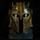 Mandalorian Helmet Armor Helmet Antique Finish by Star Wars Mandalorian Series