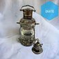 10 inches Anchor Oil Lantern Lamp, Nautical Ship Hanging Antique Maritime Brass