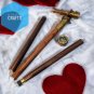 Brass Telescope Walking Stick Wooden Cane Handle With Compass Dollond London Art