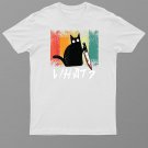 2022 Cat Gifts For Women Kids Men Retro I Do What I Want Cat T-Shirt For Men & Women