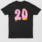 20h Birthday Cat Lover Cat Birthday Party Paws Birthday T-Shirt For Men & Women