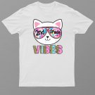 2nd Grade Vibes Back O School Cat Girl Ie Dye Leopard T-Shirt For Men & Women