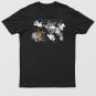 350 Blue Tint To Match Tee Mouse And Cat Match 350 Blue Tint T-Shirt For Men & Women