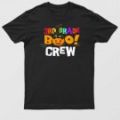 3rd Grade Boo Crew Pumpkin Black Cat Halloween Teachers T-Shirt For Men & Women
