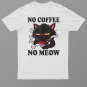 A Coffee A Day Keeps The Grumpy Away Coffee Cat With Cup T-Shirt For Men & Women