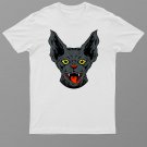 A Terrifying Cat With Yellow Eyes Sows Fear In Souls T-Shirt For Men & Women