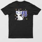 Age 15 Year Old Cute Animal Birth Born Kitten Kawaii Cat T-Shirt For Men & Women