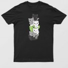 Agender Flag Non Binary Pride Lgbtq Cats Cute Agender Cat T-Shirt For Men & Women