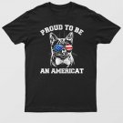 American Cat Shirt 4th Of July Proud To Be Americat Women T-Shirt For Men & Women